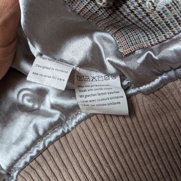 Anky bomber style Plaid Jacket - Picture 11 of 13